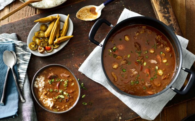 Classic Cajun Beef Gumbo